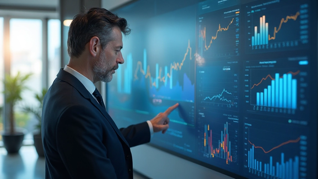 Руководитель анализирует результаты аналитики для улучшения бизнеса